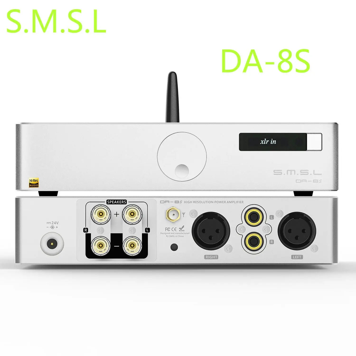 Усилитель мощности SMSL DA-8S DA8S NJW1194 Qualcomm aptX Bluetooth 5 0 80 Вт х 2 цифровой усилитель с