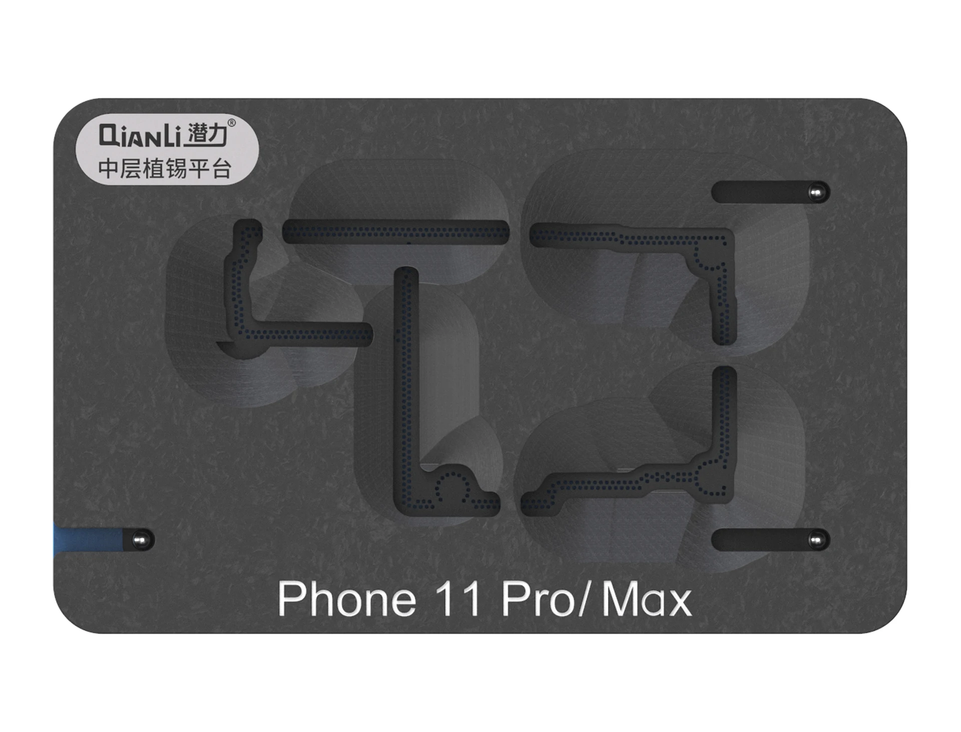 Qianli средний слой платформы с BGA трафарет для iPhone X/XS/MAX/11/11Pro/proMax материнская плата держатель приспособление - Цвет: 11Pro MAX
