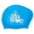 Sky blue Силиконовая шапочка для плавания для длинных волос, женские водонепроницаемые купальные шапочки, Дамская шапка с капюшоном для дайвинга для детей, garras natacion casquette - Цвет: Sky blue