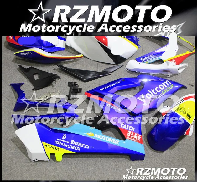 ABS мотоцикл обтекатель комплект для SUZUKI GSXR1000 K5 2005-06 год кузов литья под давлением Магазин № 1039