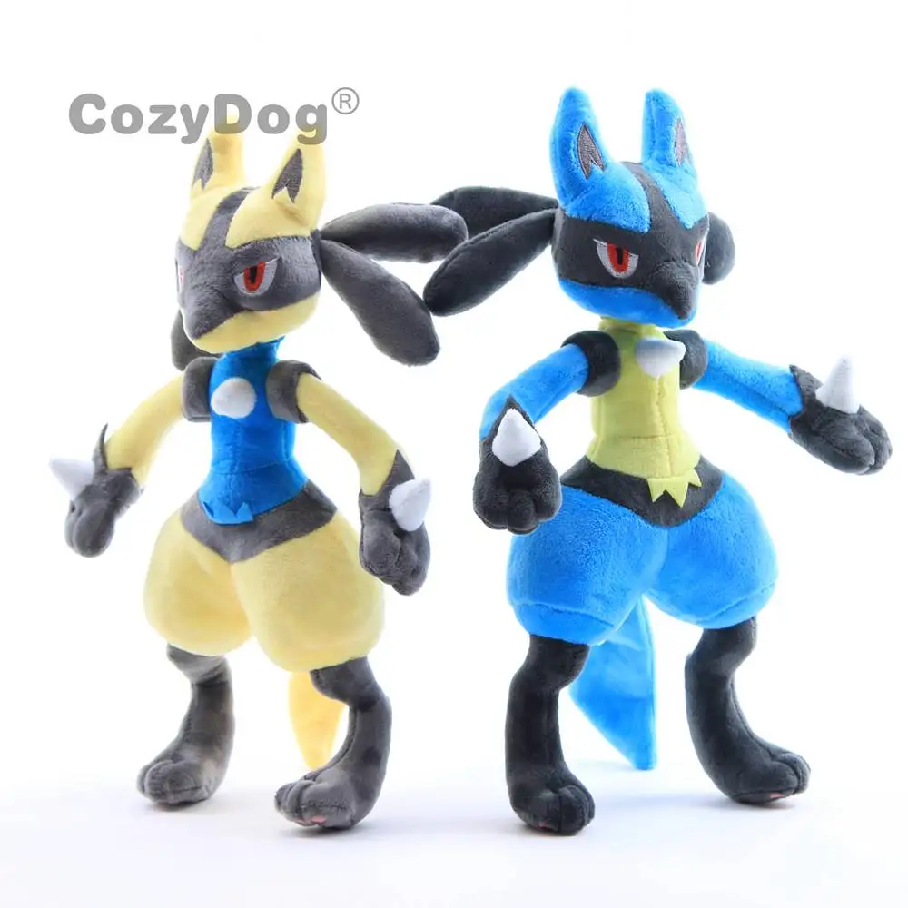 1" 30 см Мега Lucario X Y плюшевые игрушки кукла Peluche Аниме Пикачу Eevee Gengar Mewtwo Серия мягкие игрушки для женщин детский подарок на вечеринку
