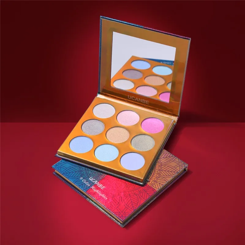 

Duochrome, лазерные поляризационные тени для век, палитра для макияжа, блестящий хайлайтер, мерцающие тени для век, пудра