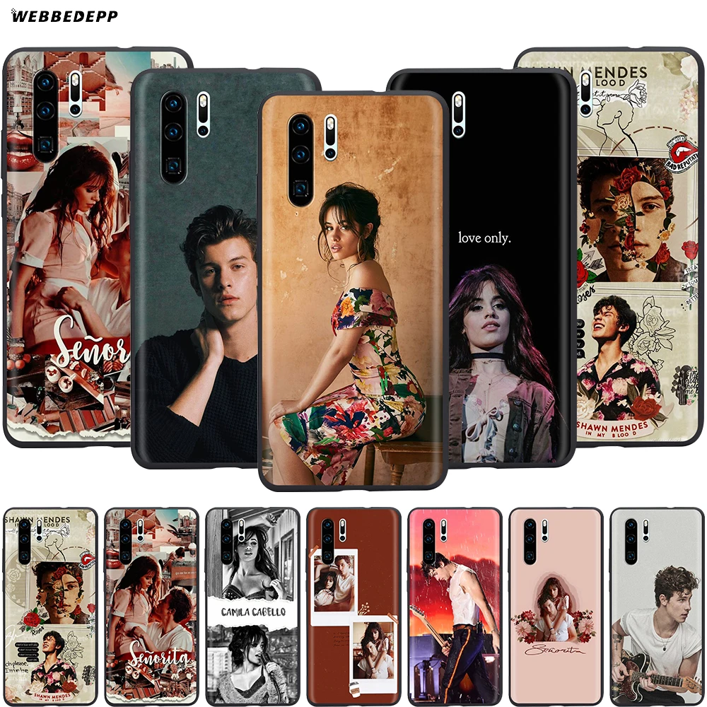 Webbedepp Shawn Mendes Camila Cabello чехол для Huawei Mate 10 20 30 Nova 2i 2 3 3i 4 5i Y5 Y6 Y7 Y9 Pro Lite Prime|Бамперы| |