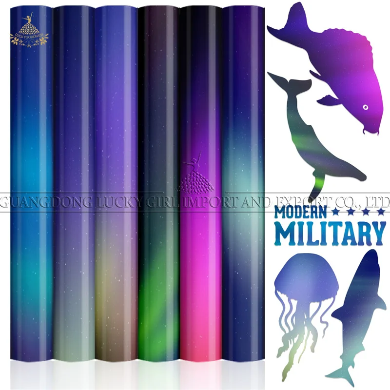 Lucky Goddness Inchiostro Di Trasferimento Infusibile 12 Pcs 12X12 "Cielo Stellato Sublimazione Cricut Mug Press Transfer Per Cuscino Adesivo Vinile