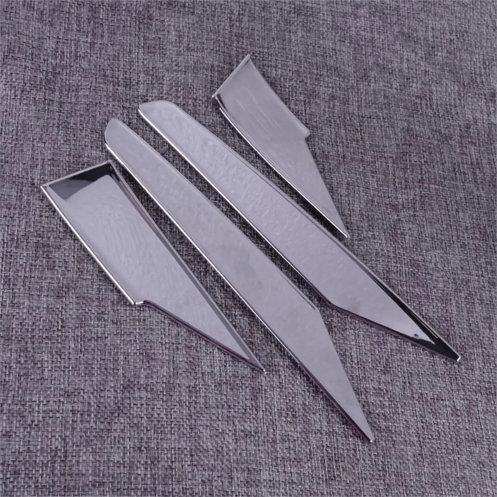 

DWCX Rear View Side Door Mirror Strip Cover Trim Protector Decoration Molding Ganish Chrome Fit for Hyundai Kona 2017 2018 2019