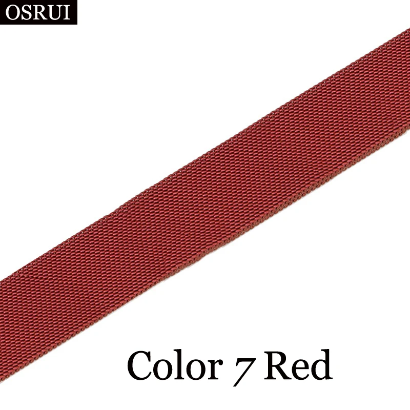 Red Миланская петля ремешок для apple watch band 42 мм 38 мм ремешок для часов аpple 5 4 3 band iwatch band correa 44 мм/40 мм pulseira браслет - Цвет ремешка: Red