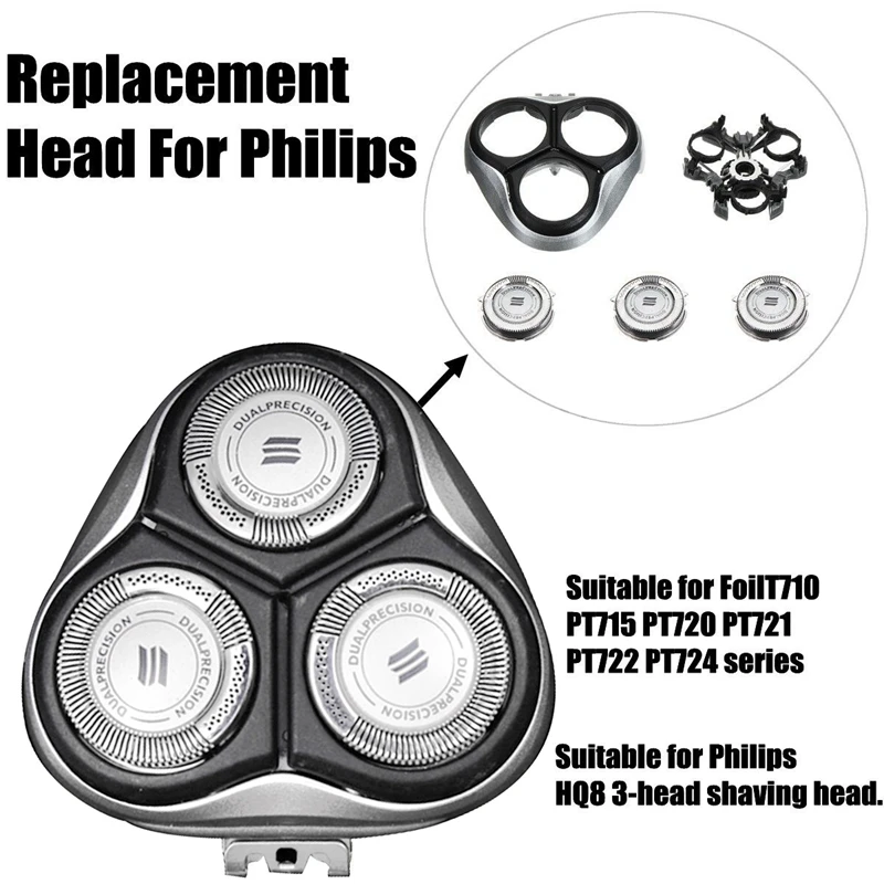 Replacement Shaver Head Cutter For Foilt710 Pt715 Pt720 Pt721 Pt724 Pt722