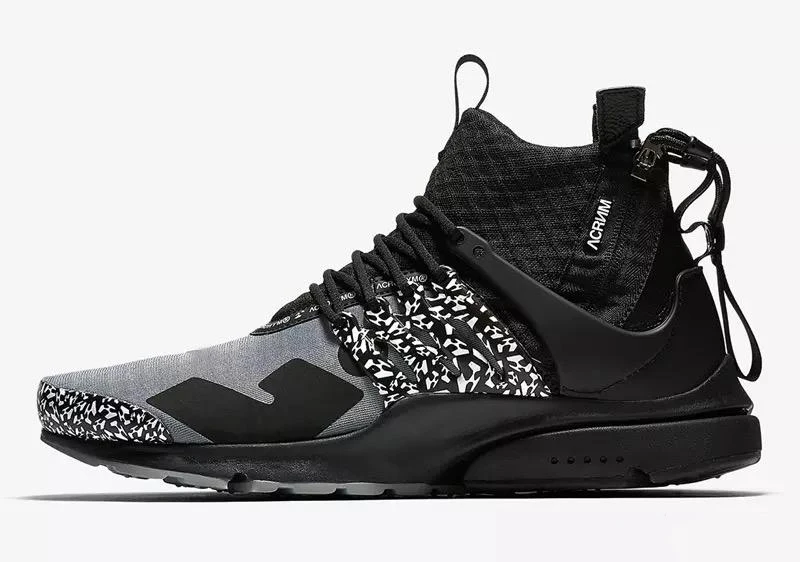 

Brand New ACRONYM Presto Mid V2 Designer Shoes Camouflage Graffiti Men Women Running Shoes Racer Cool Darts Sneakers Size 36-45