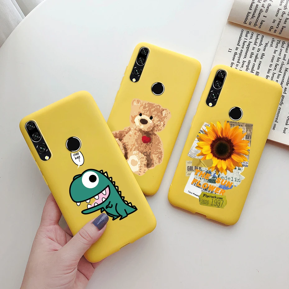 Stylish Cartoon TPU Silicone Cover for Huawei Honor 9X Premium