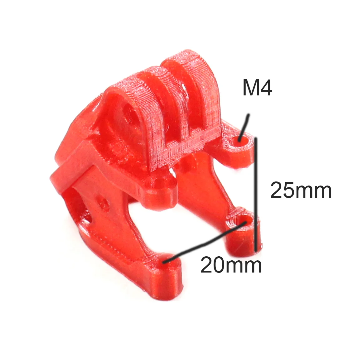 Camera Mount 3D Printed TPU Material For 19mm Width Camera RC Plane FPV Racing RC Models Toys Parts DIY Accessories drone accessories