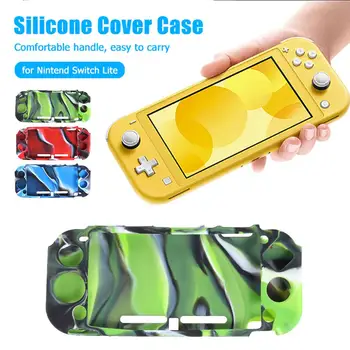 

Silicone Protective Skin Cover for Switch Lite Soft Camouflage Case Shell Silicon Fit for Nintendo NS Fundas Coque Cover Case