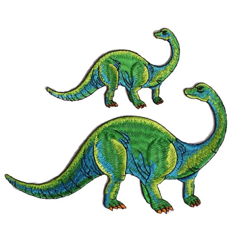 

Locomotive Clothes Men Embroidery Patch Punk Rock Style Street culture Icon 171mm Dinosaur Iron on patches for clothing women