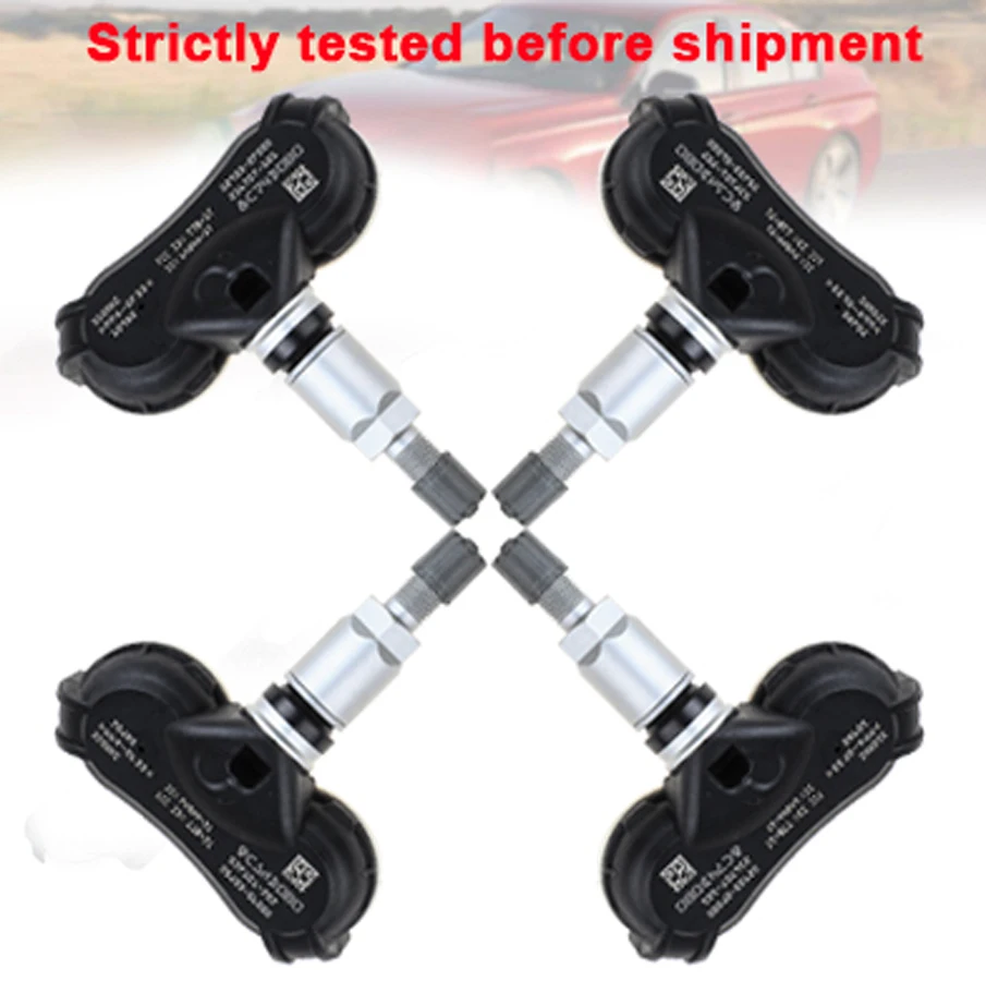 4 шт. датчик давления в шинах TPMS 52933-2F000 для hyundai Accent Tucson Sonata/Kia Rio 315 МГц