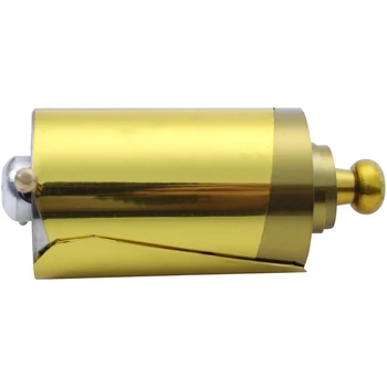 

Appearing Cane Gold Cudgel Metal Magic Tricks Pocket Staff for Professional Magician Stage Street Close Up Illusion