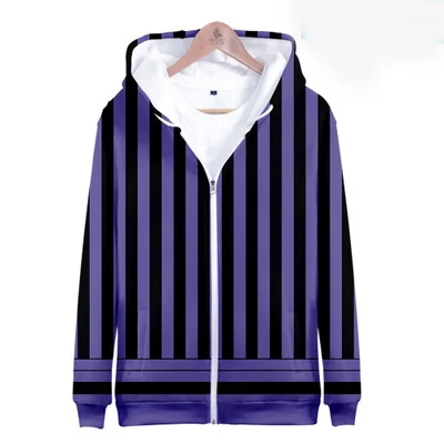 25 Jackets Demon Slayer: Kimetsu no Yaiba hoodie Cardigan Sweatshirts 3D Print Men's Zipper coat Anime Harajuku Baseball uniform - Цвет: 25