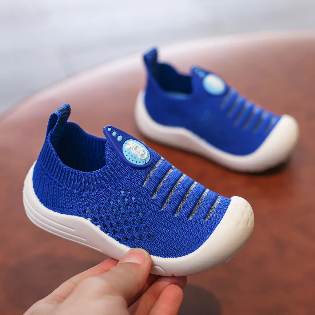 ONTO-MATO Children Infant Kids Baby Girls Boys Letter Mesh Sport Run Sneakers Casual Shoes Fashion Children Sports Shoes Casual