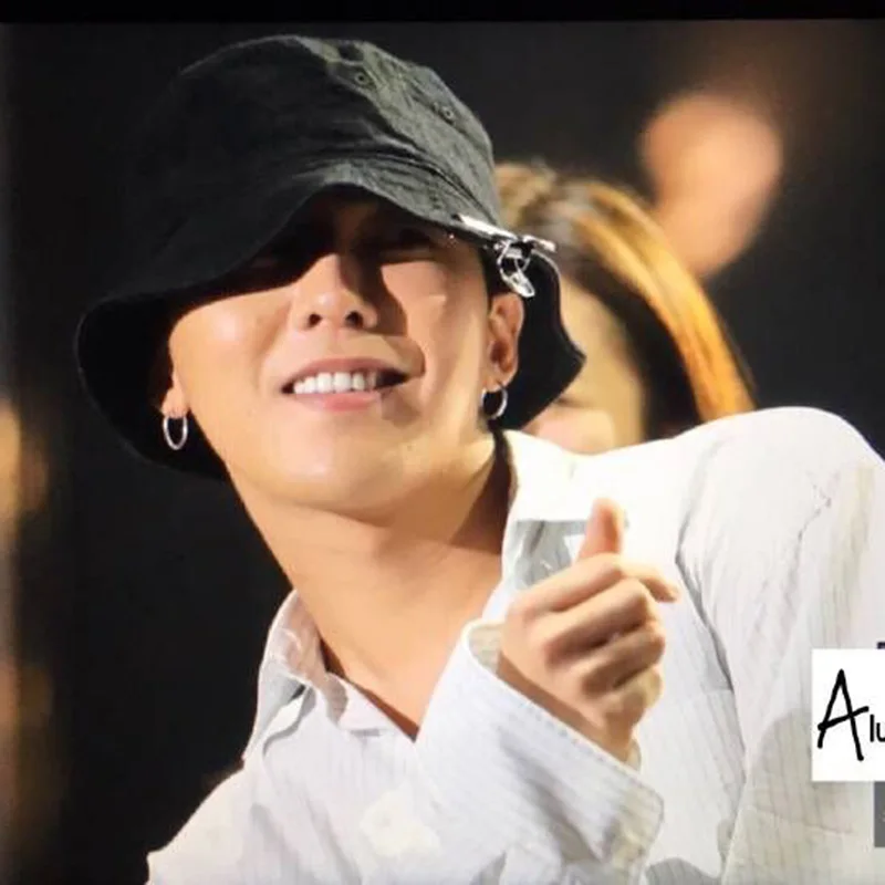 G-Dragon Bigbang Панама шапки унисекс Тайбэй персональный альбом Kwon Ji Young Lullayb LJJ298