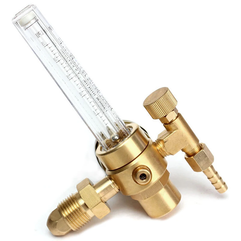 

Argon Co2 Regulator Flowmeter Gas Pressure Gauge Mig/Tig Welding Cga580