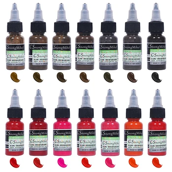 

15ml/Bottle CS Micro Pigment Cosmetic Color Permanent Makeup Tattoo Inkink
