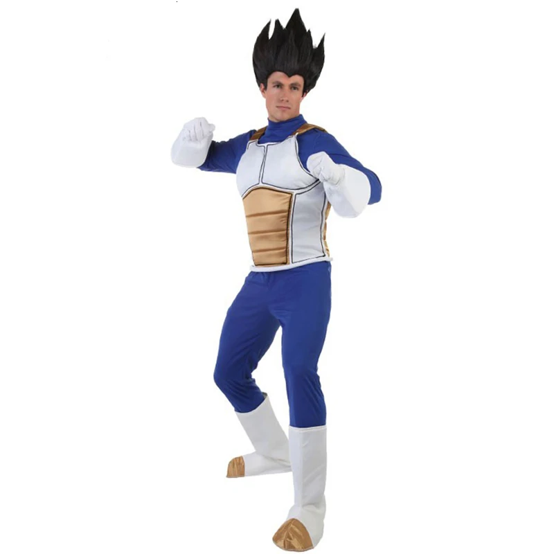 Dragon's Ball Vegetaa/карнавальный костюм на Хэллоуин для детей/взрослых, вечерние костюмы для маленьких мальчиков
