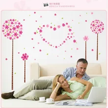 AM8008 Большие размеры Pandora Curd розовое сердце стикеры Одуванчики рекомендуется напрямую от производителя продажи