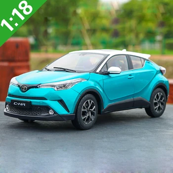 

Original Box 1:18 High Meticulous TOYOTA C-HR CHR Alloy Model Car Static Metal Model Vehicles For Collectibles Gift