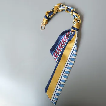 

2020 New Fashion DIY Handbag Chain Lady Accessory Part Round Chain Detachable Replacement Silk Scarve Strap Women Shoulder Chain