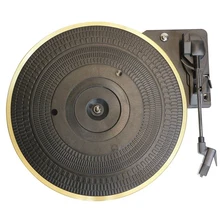 AAAE Top-28Cm металлический поворотный 33/45/78 оборотов в минуту, автоматические прямые возврата проигрыватель граммофон для Lp виниловых P