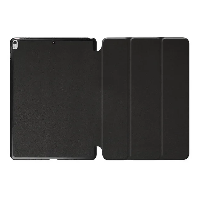 MTT для iPad Pro 10,5 дюймов Чехол из мягкого ТПУ+ складной Смарт-Чехол из искусственной кожи для iPad Air 10,5 '' Release с карандашом - Цвет: Black-TPU
