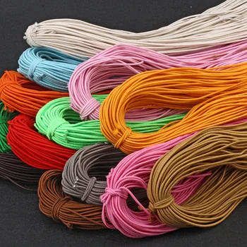 

75Meters/Roll 1.5mm Elastic Thread Cord Color Beading Rope Rubber Elastic Stretch Cord DIY Bracelet Sewing Accessories