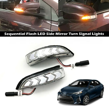 

Car Dynamic Turn Signal Side Indicator Blinker Sequential Light for Toyota Camry XV50 Corolla E170 Prius C Venza Avalo