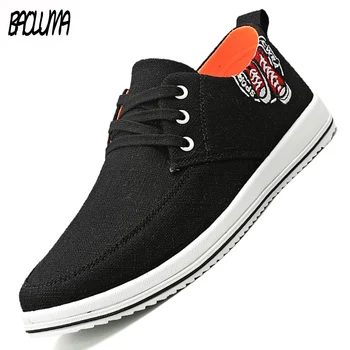 

Men Casual Shoes Summer Breathable Men Canvas Shoes Fashion Men Vulcanized Shoes Outdoor Non-slip Men Sneakers Zapatillas Hombre