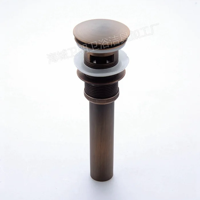 

Manufacturers Direct Selling Copper Vintage Big Bounce Glass Basin Drainer Platform-basin Downcomer Ceramic Basin Sewer