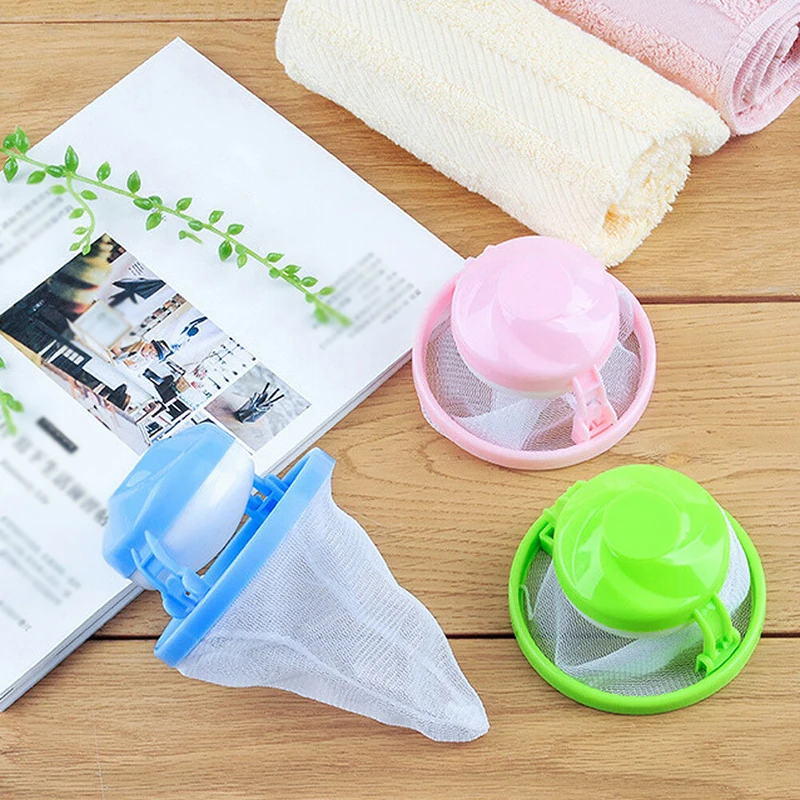 

Home Laundry Filter Bag Lint Catcher Mesh Floating Washing Strainer Replacement Accessories