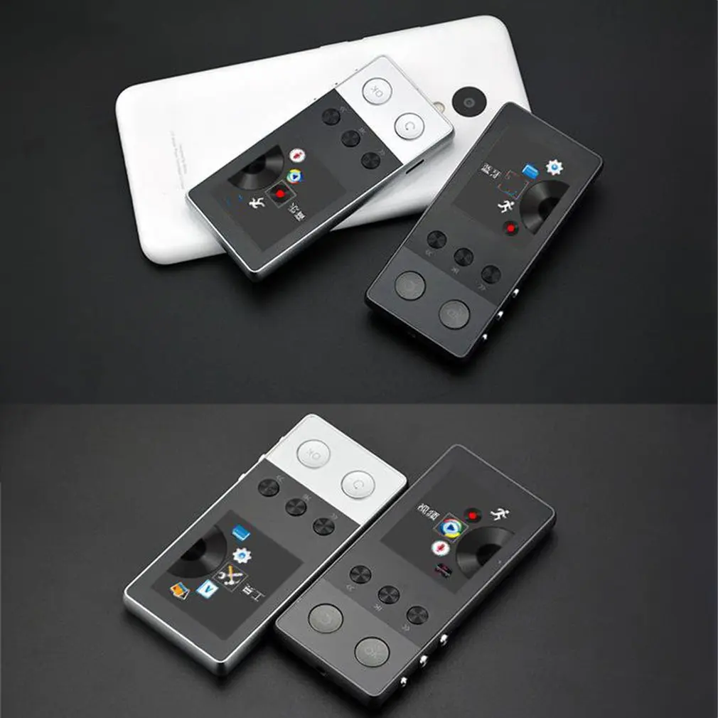 Спортивный Bluetooth 1,8 дюймов внешний студенческий MP3/MP4 видео плеер HiFi аудио плеер рекордер FM Радио MP3 MP4 плеер