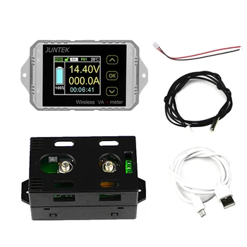 

DC 400V 300A Wireless Bi-directional Voltmeter Ammeter Capacity Volt Power Meter