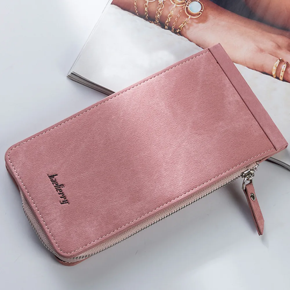 

Maison Fabre Retro pu leather Women's Purse Ladies Wallet Long Money Bags Simple Style Thin Wallets Female Card Holder Low price