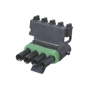 

5/10sets 4pin delphi 2.5series electric housing plug waterproof wiring harness cable connector 12015797