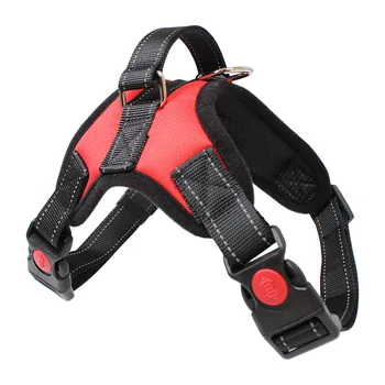 

Dog Harness Reflective Adjustable Nylon K9 Harness Collar Leash Dog Leads for Small Large Dogs Walking Running Pet Accessories