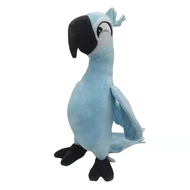 Rio 2 Movie Plush Toy Parrot Bird Stuffed Blu Jewel Macaw Soft Doll Gift 30cm Tv Movie Character Toys Toys Hobbies