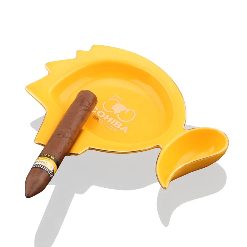 Portable Cigar Ashtray Home Ceramic Pocket Ashtrays Smoking Tobacco 1