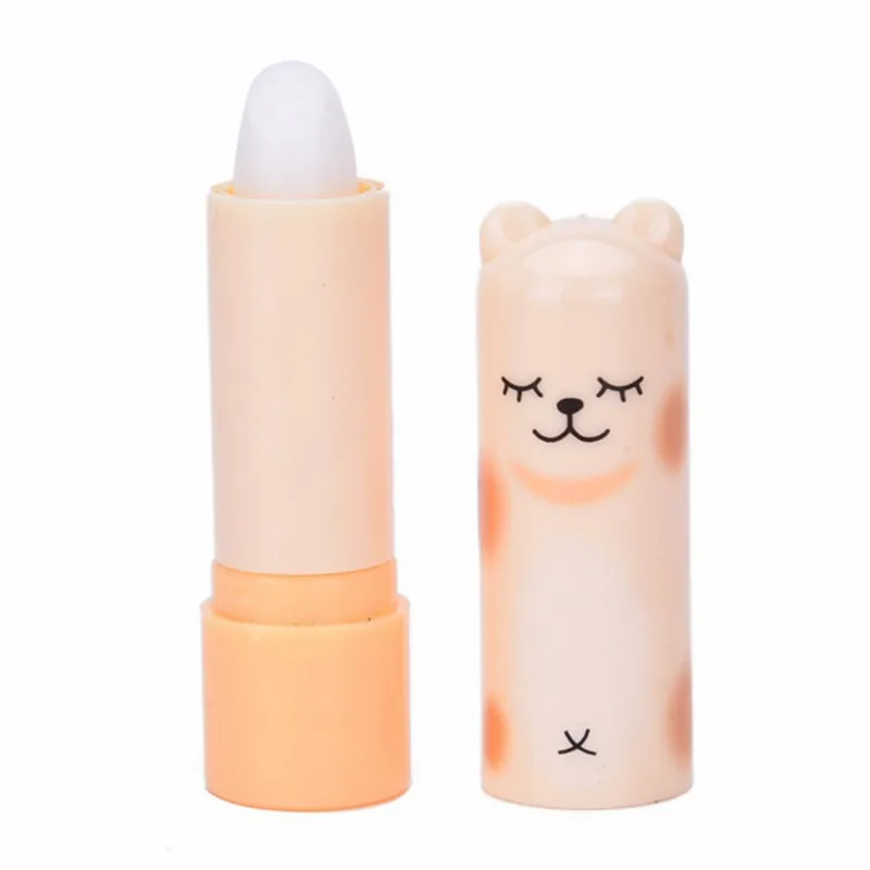Natural Plant Essence Moisturizing Lip Balm Lasting Nourishing Anti-cracking Gloss Cartoon Colourless Cosmetics TSLM1 |