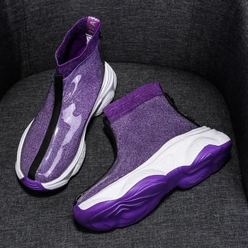 

Fashion Women's Rain Boots Waterproof Shoes Woman Mud Water Shoes Rubber Mesh Ankle Boots Rain Boots Plus Size 41 Slip-On