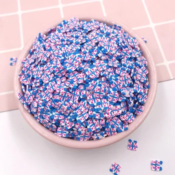 

100g Christmas Gift Box Clay Slice Nail Art Decorations Soft Polymer Clay Sprinkles for Crafts DIY Slime Filler Phone Deco:5mm