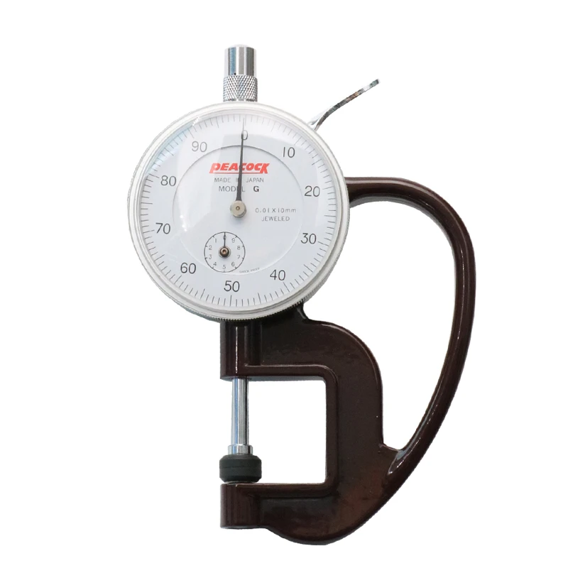 Japan Peacock Dial Thickness Gauge 0.01mm Dial Thickness Tester G1.8n