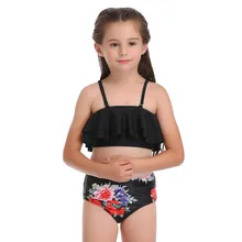 JAYCOSIN/купальник для мамы и дочки, для родителей и детей(Дети), для мамы и дочки, с принтом, два предмета, купальник, Одинаковая одежда для плавания