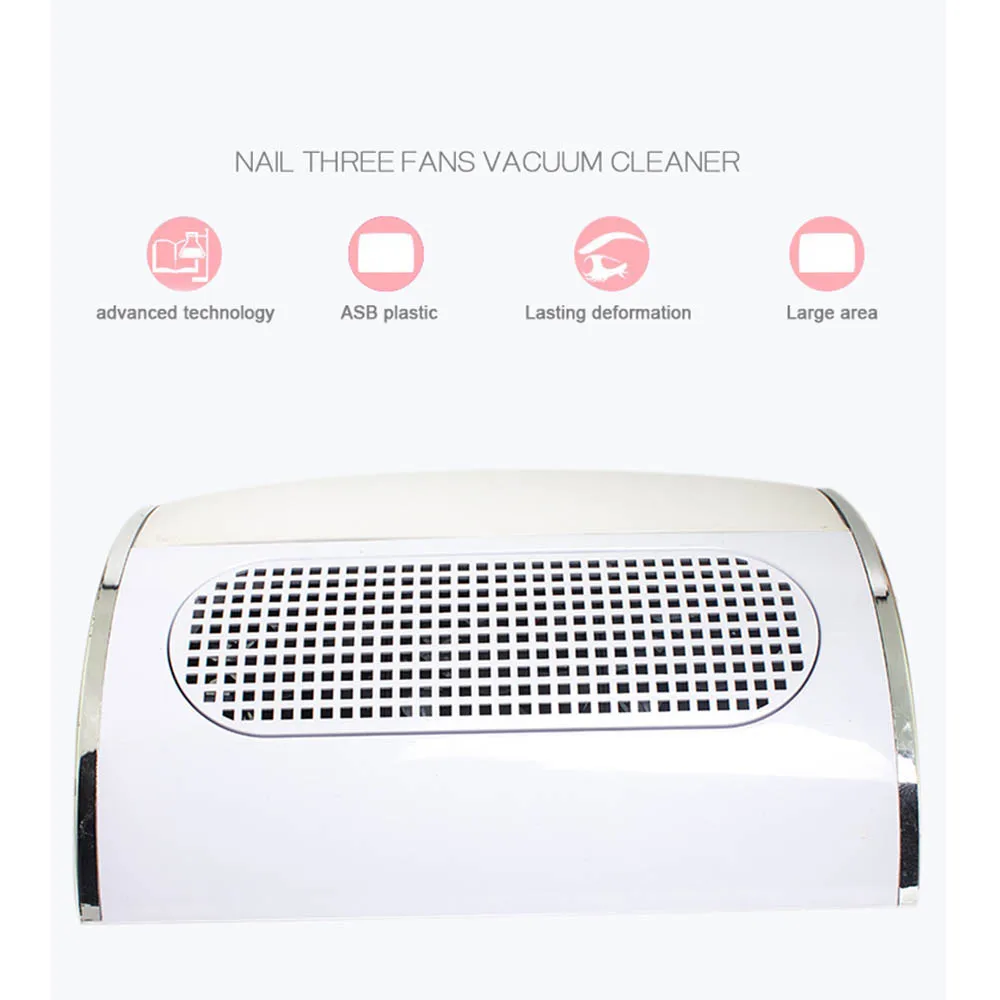 Günstig Leistungsstarke Nagel Staub Absaugung Collector Mit 3 Fan Low Laut Staubsauger Maniküre Werkzeuge Mit 2 Staub Sammeln Taschen Nagel master