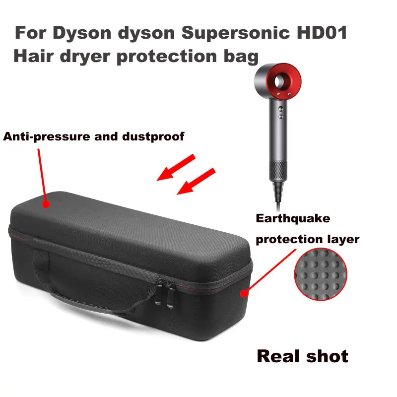 Для Dyson superponic HD01 HD03 фен Жесткий Чехол Флип против царапин сумка для хранения туристический подарок коробка для переноски чехол защитная сумка