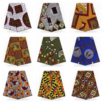 

2020 New Veritable wax nigeria ankara print fabric african Veritable real pagne wax veritable wax Veritable sewing material