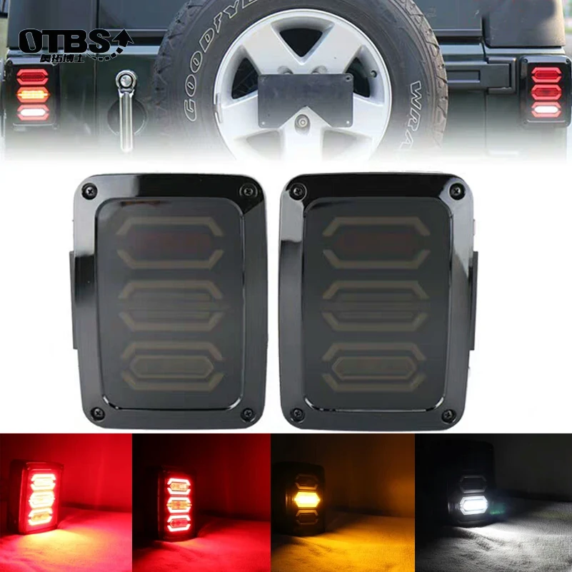 Светодиодный задний фонарь светильник s для Jeep Wrangler LED обратный натуральный